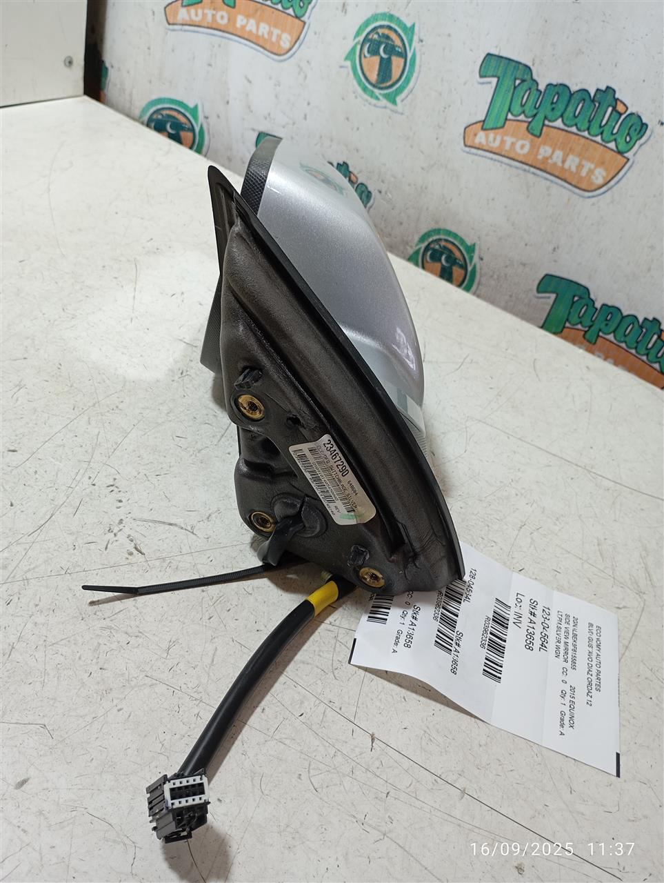 Used 2015 General Motors EQUINOX Side View Mirror - Stock #A13658