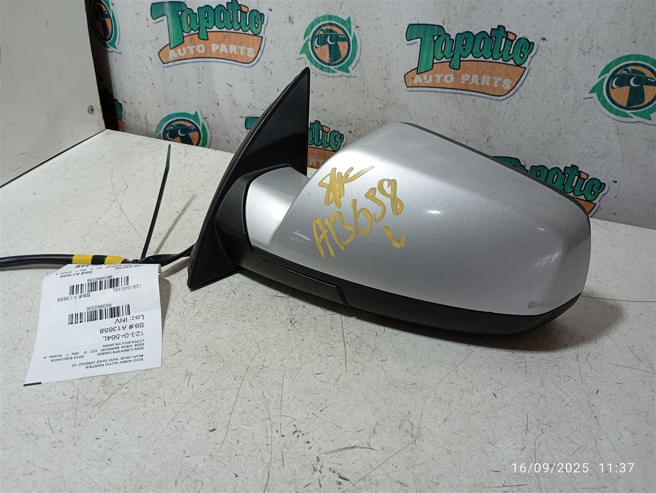 Used 2015 General Motors EQUINOX Side View Mirror - Stock #A13658