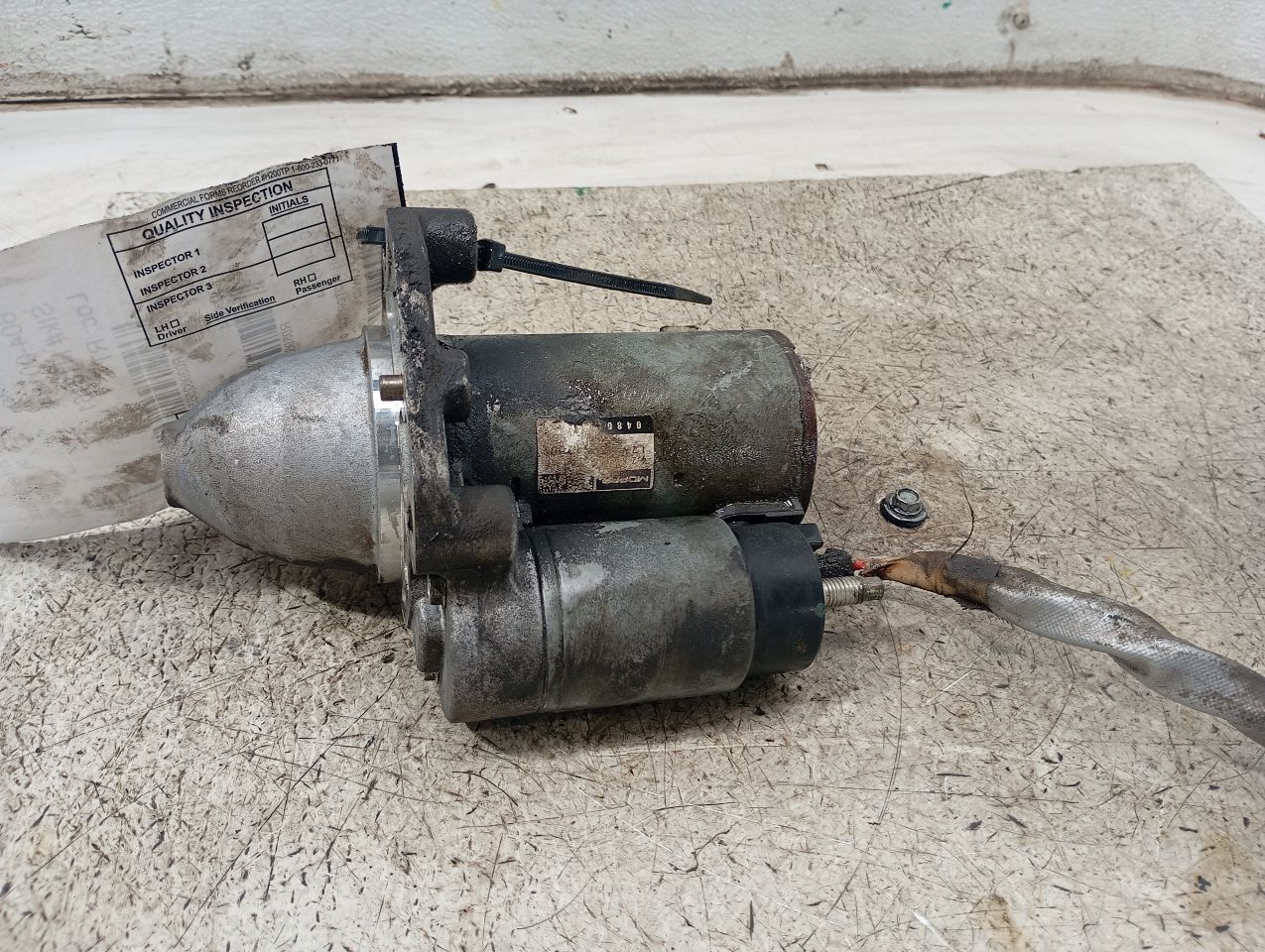 Used 2018 Chrysler PROMASTER 2500 VAN Starter Motor - Stock #H18161