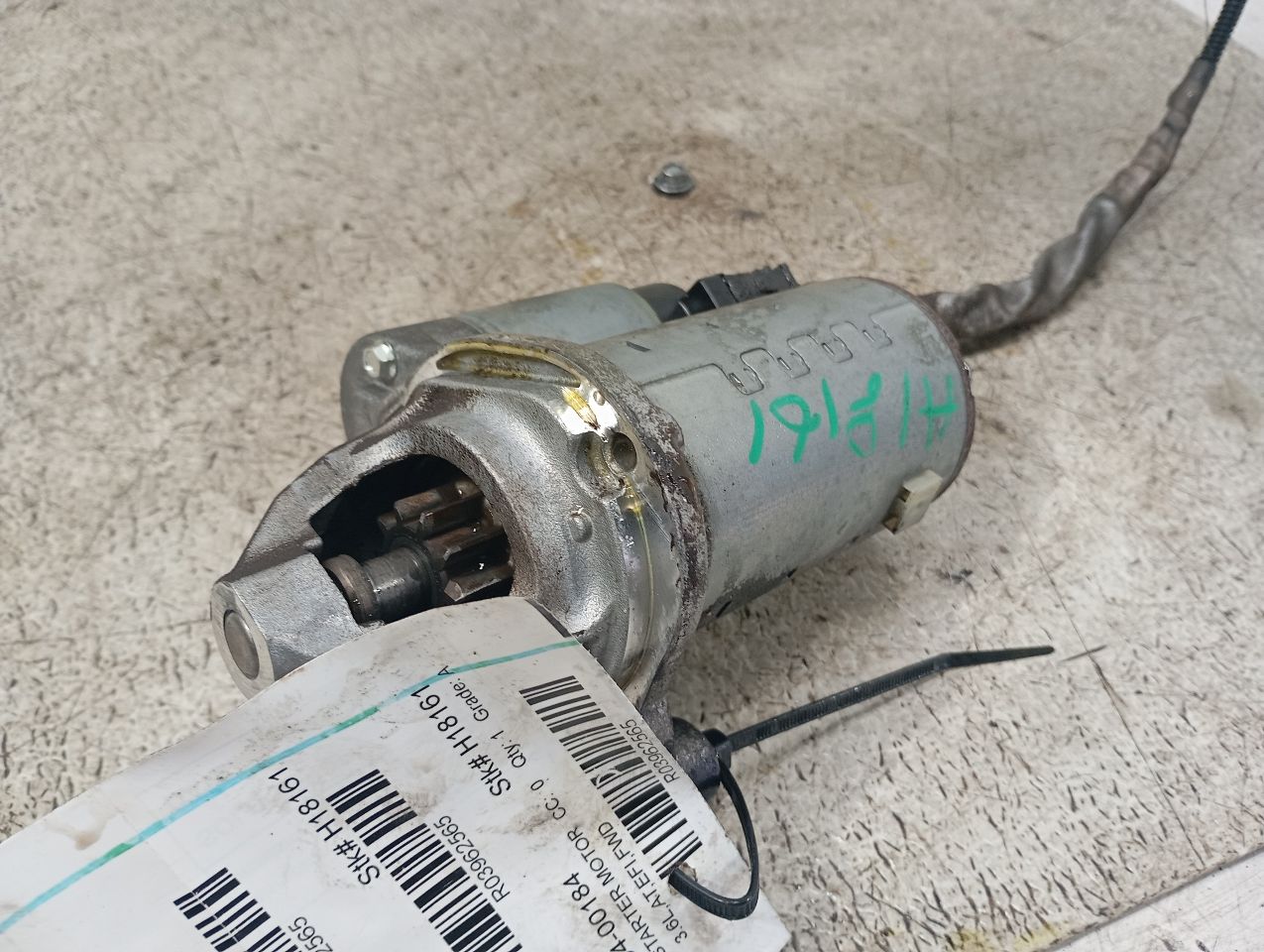 Used 2018 Chrysler PROMASTER 2500 VAN Starter Motor - Stock #H18161