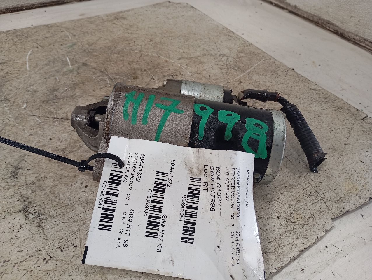 Used 2014 Chrysler DODGE 1500 PICKUP 5.7L (gasoline) - Stock #H17998