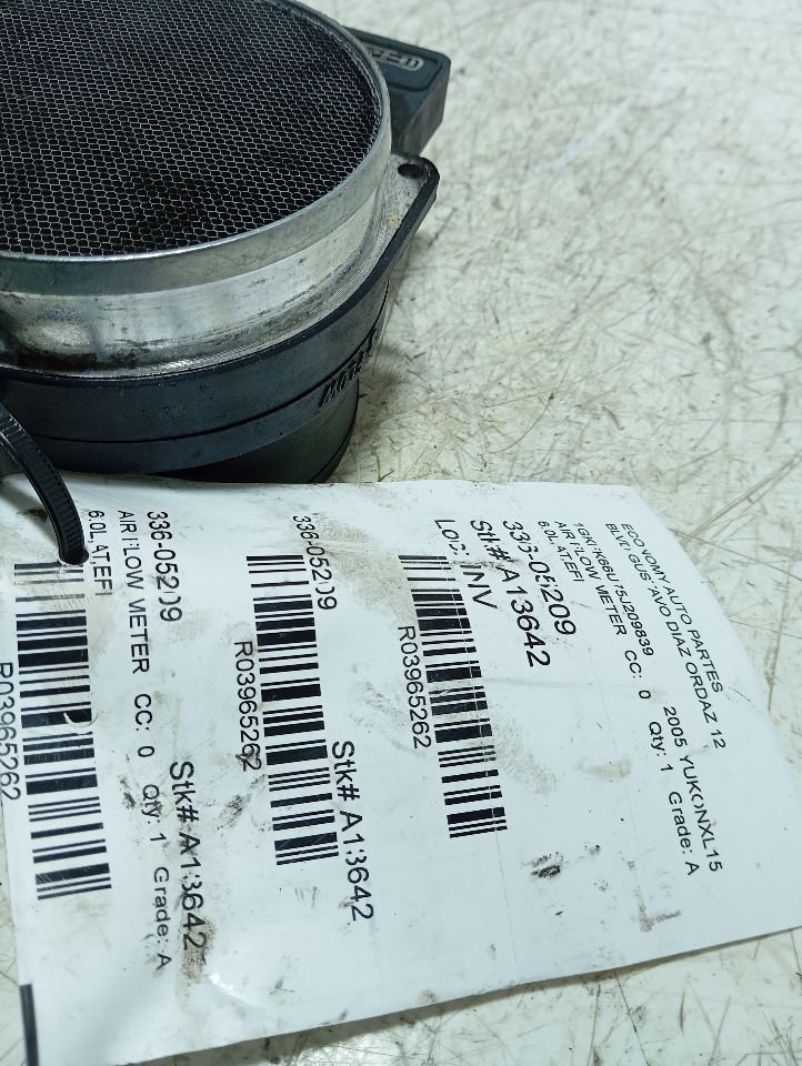 2005 General Motors YUKON XL 1500 Air Flow Meter