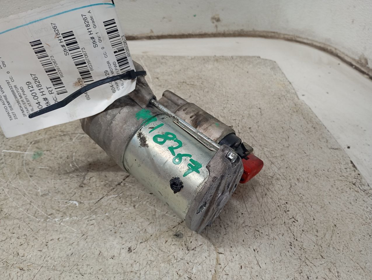 Used 2008 Ford EDGE Starter Motor - Stock #H18267