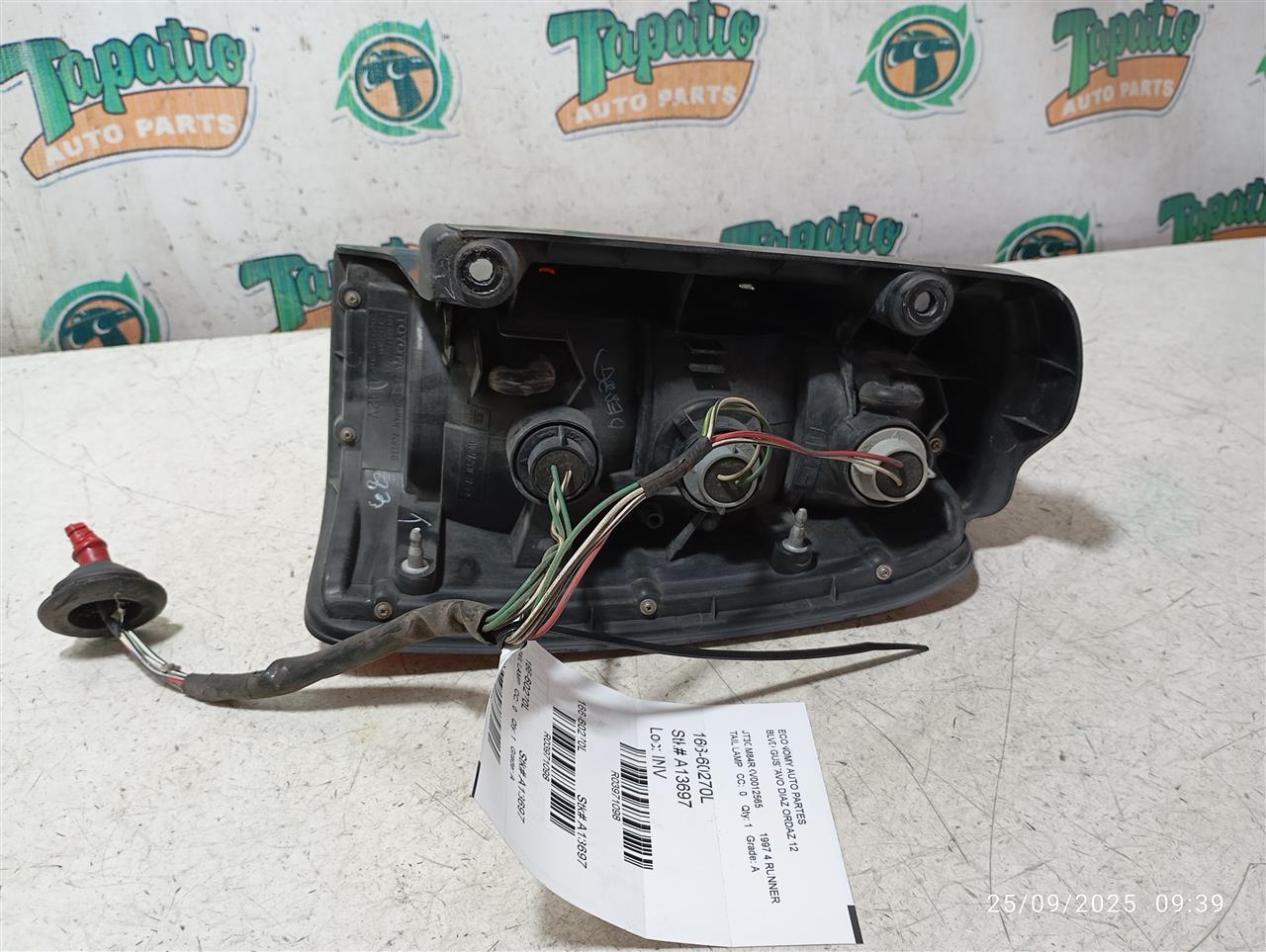 1997 Toyota 4 RUNNER Tail Lamp
