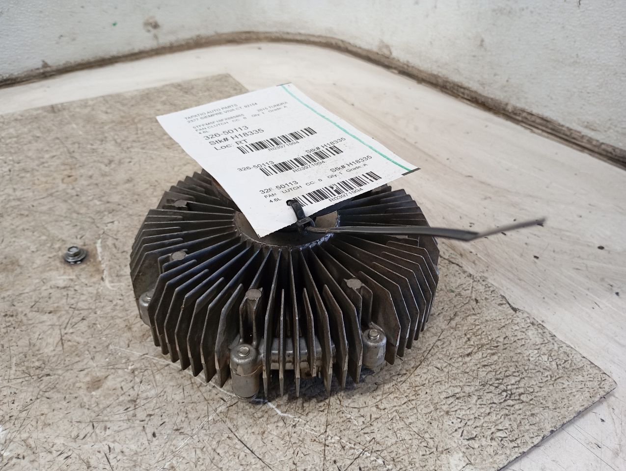 2015 Toyota TUNDRA Fan Clutch