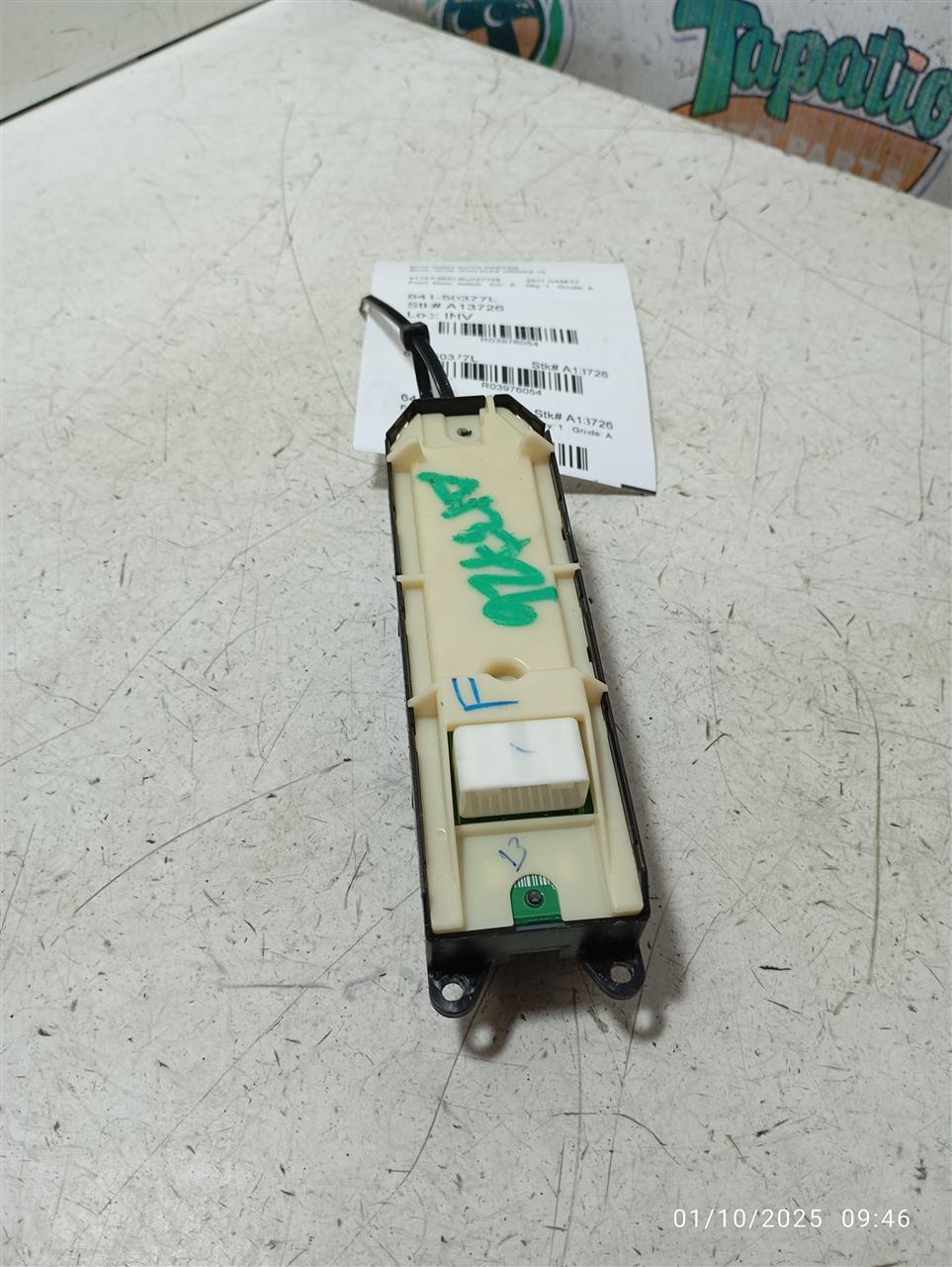 Front Door Switch for 2008-2011 / 2013 Toyota Land Cruiser Driver's master and other applications