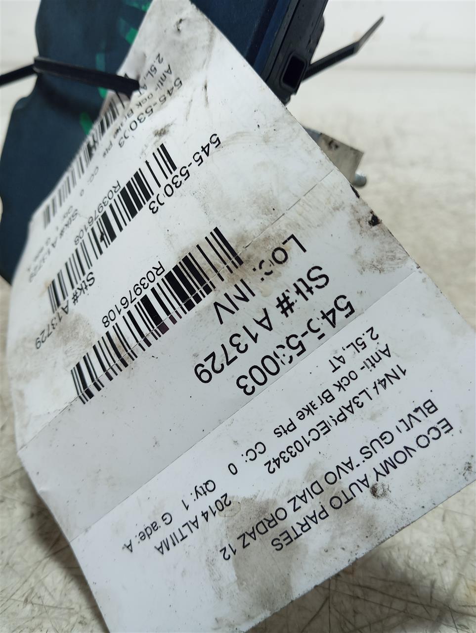 Used 2014 Nissan ALTIMA 2.5L - Stock #A13729