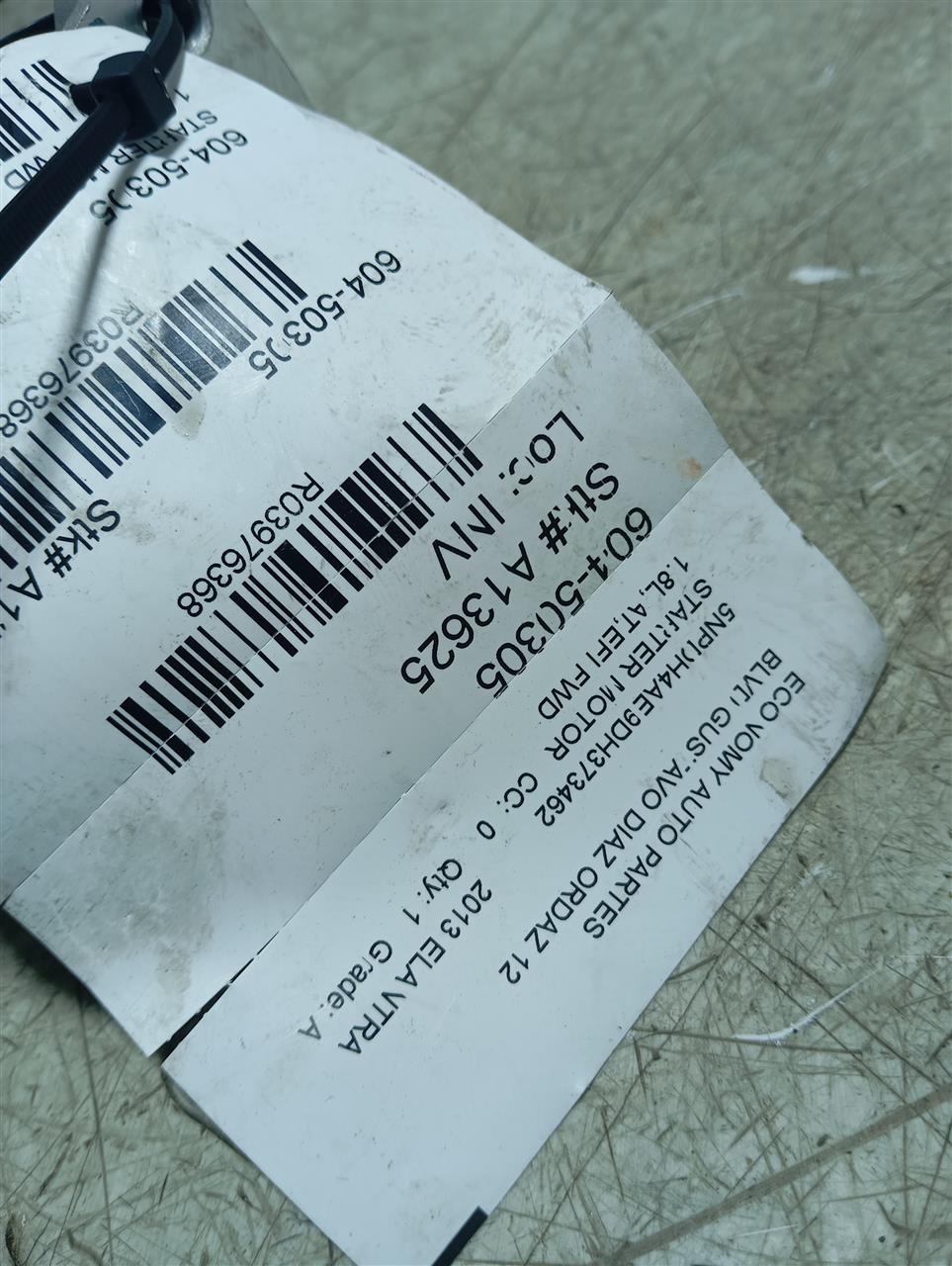 Used 2013 Hyundai ELANTRA 1.8L (Sdn) - Stock #A13625