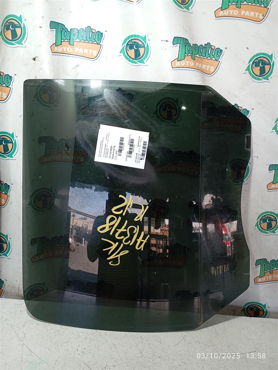 2006 Ford FORD F150 PICKUP Door Glass, Rear