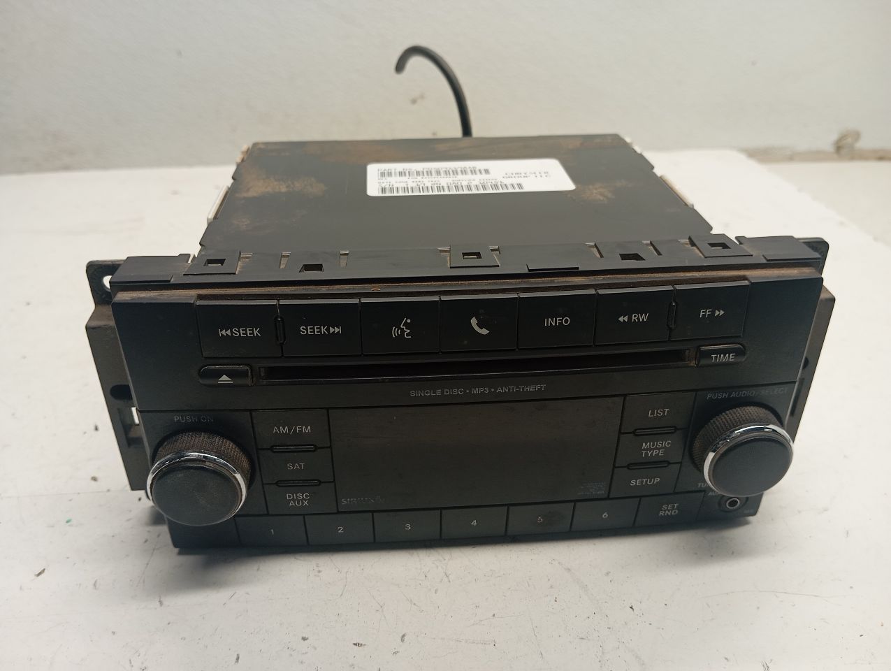 2012 Chrysler DODGE 3500 PICKUP Radio Audio