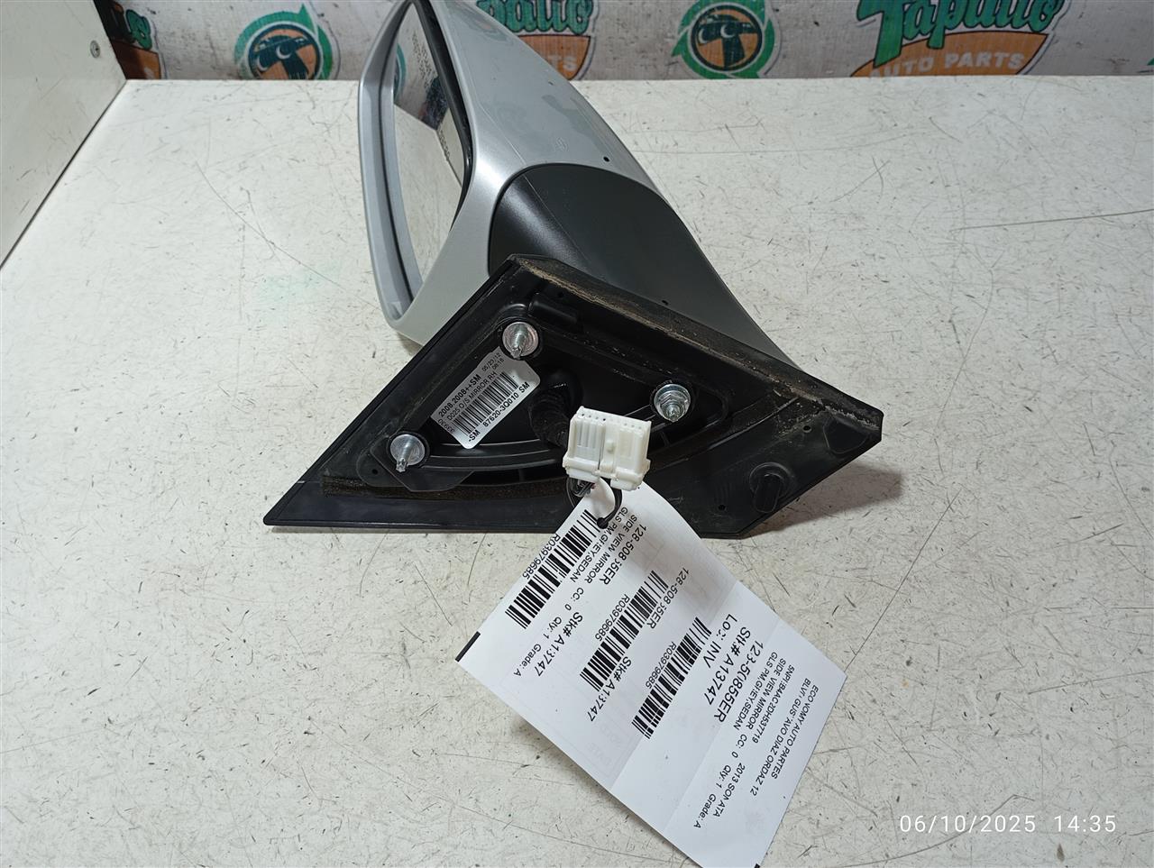 Used 2013 Hyundai SONATA Side View Mirror - Stock #A13747