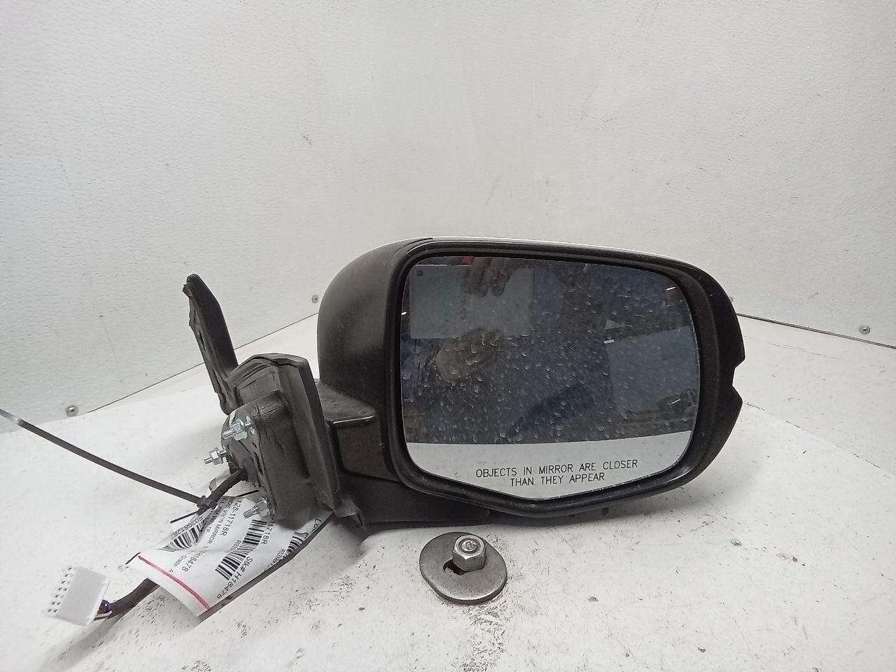 Side View Mirror for 2019-2021 Honda Pilot (power) moulded black (non-heated) R.