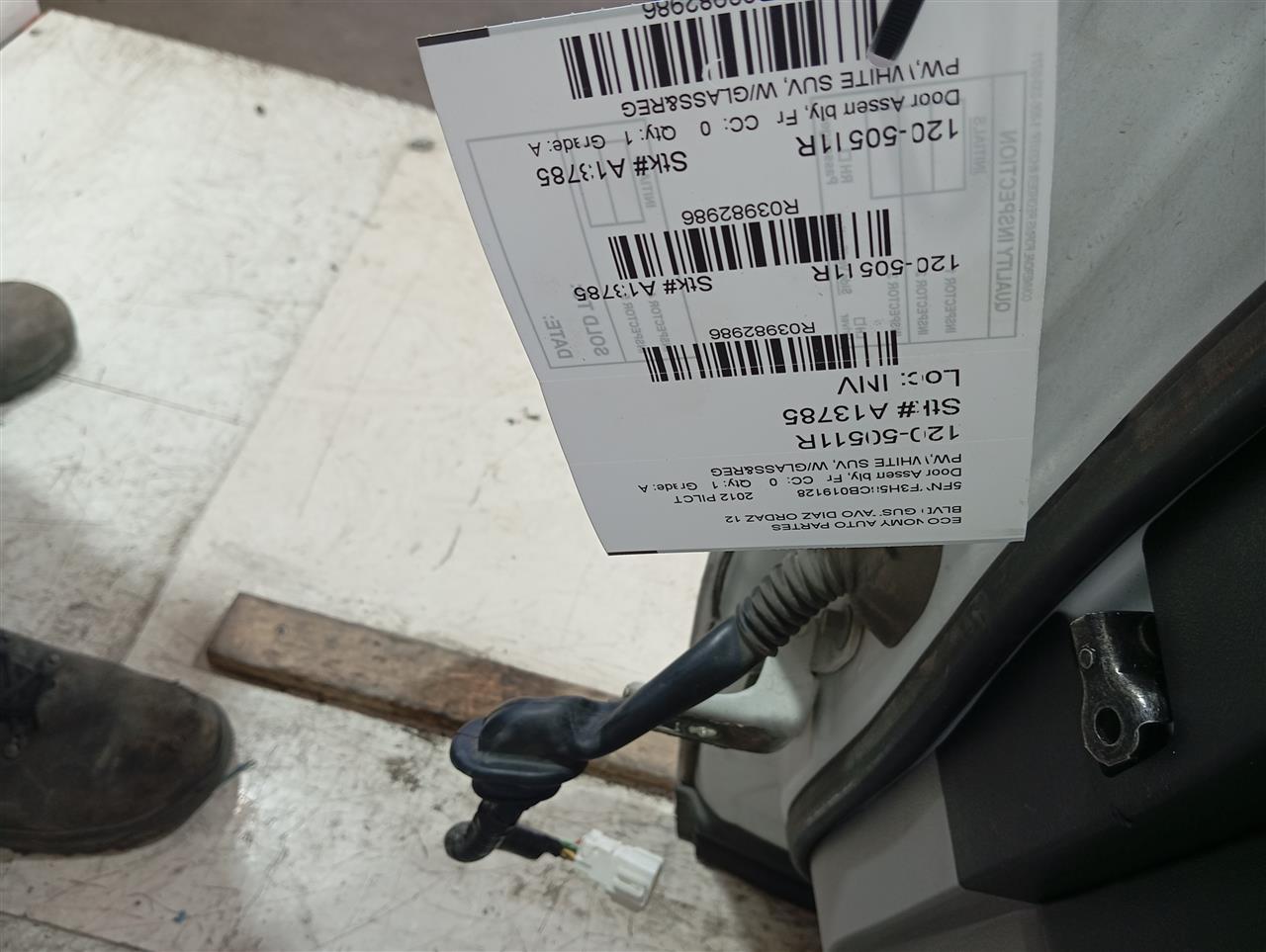 2012 Honda PILOT Door Assembly, Fr