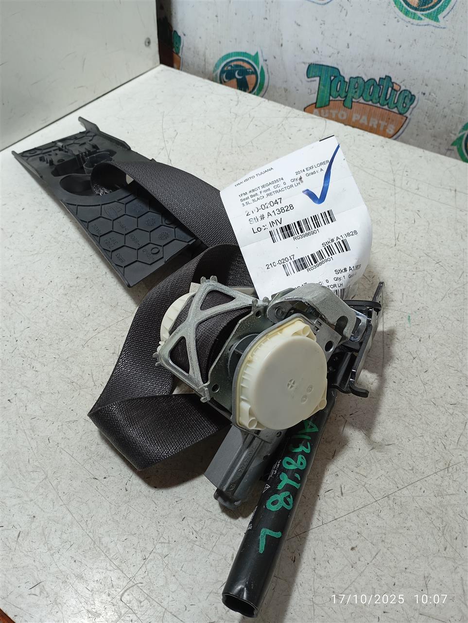 Used 2014 Ford EXPLORER from 10/30/12 - Stock #A13828