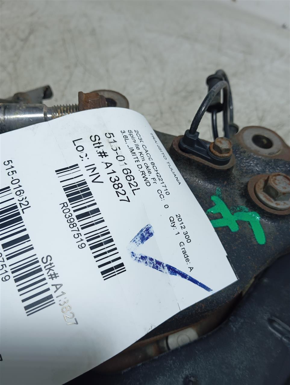 Spindle Knuckle, Fr for 2012 Chrysler 300 Base (RWD) L. and other applications