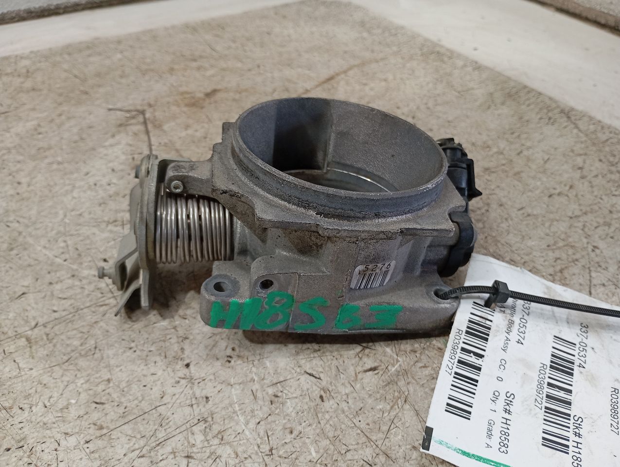 Used 2007 General Motors SILVERADO 1500 PICKUP Throttle Body Assy - Stock #H18583