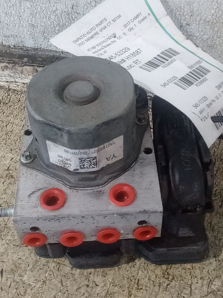 Used 2017 Toyota CAMRY Anti-lock Brake Pts - Stock #H18587