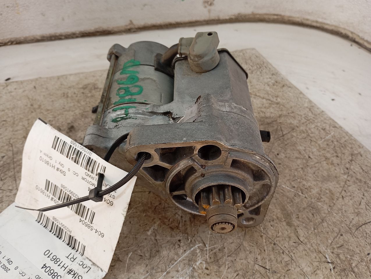 Used 2002 Lexus LEXUS IS300 Starter Motor - Stock #H18610