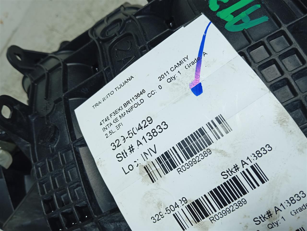 2011 Toyota CAMRY Intake Manifold