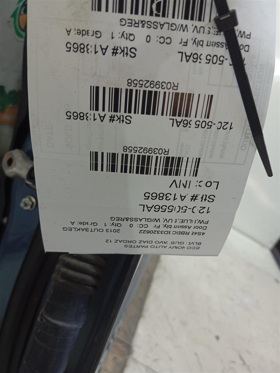 2013 Subaru LEGACY Door Assembly, Fr