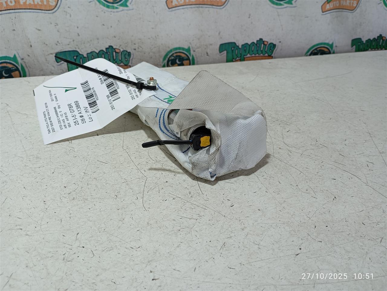 2017 Toyota SIENNA Air Bag