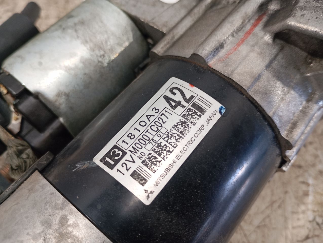 Used 2017 Mitsubishi OUTLANDER Starter Motor - Stock #H18635