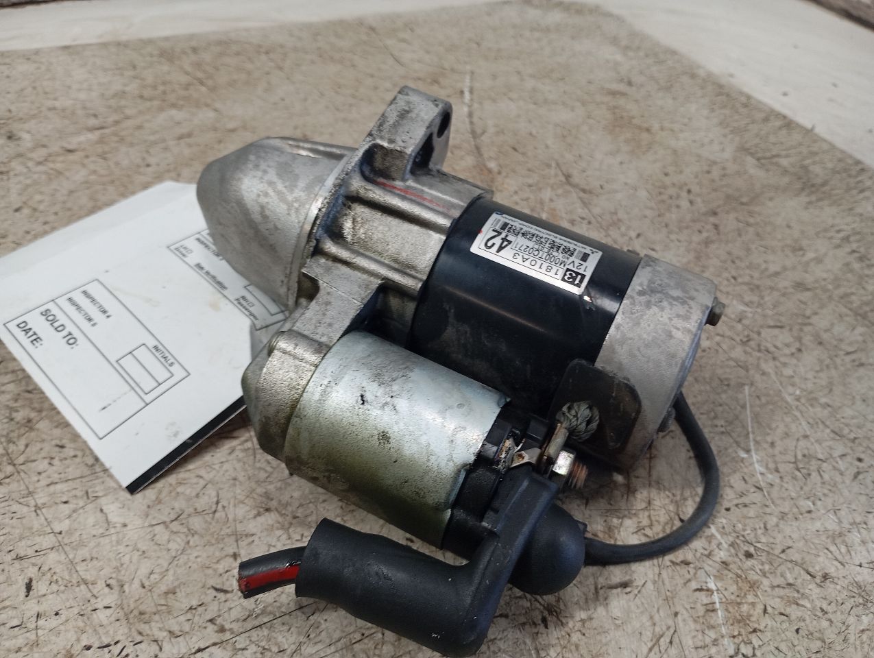 Used 2017 Mitsubishi OUTLANDER Starter Motor - Stock #H18635