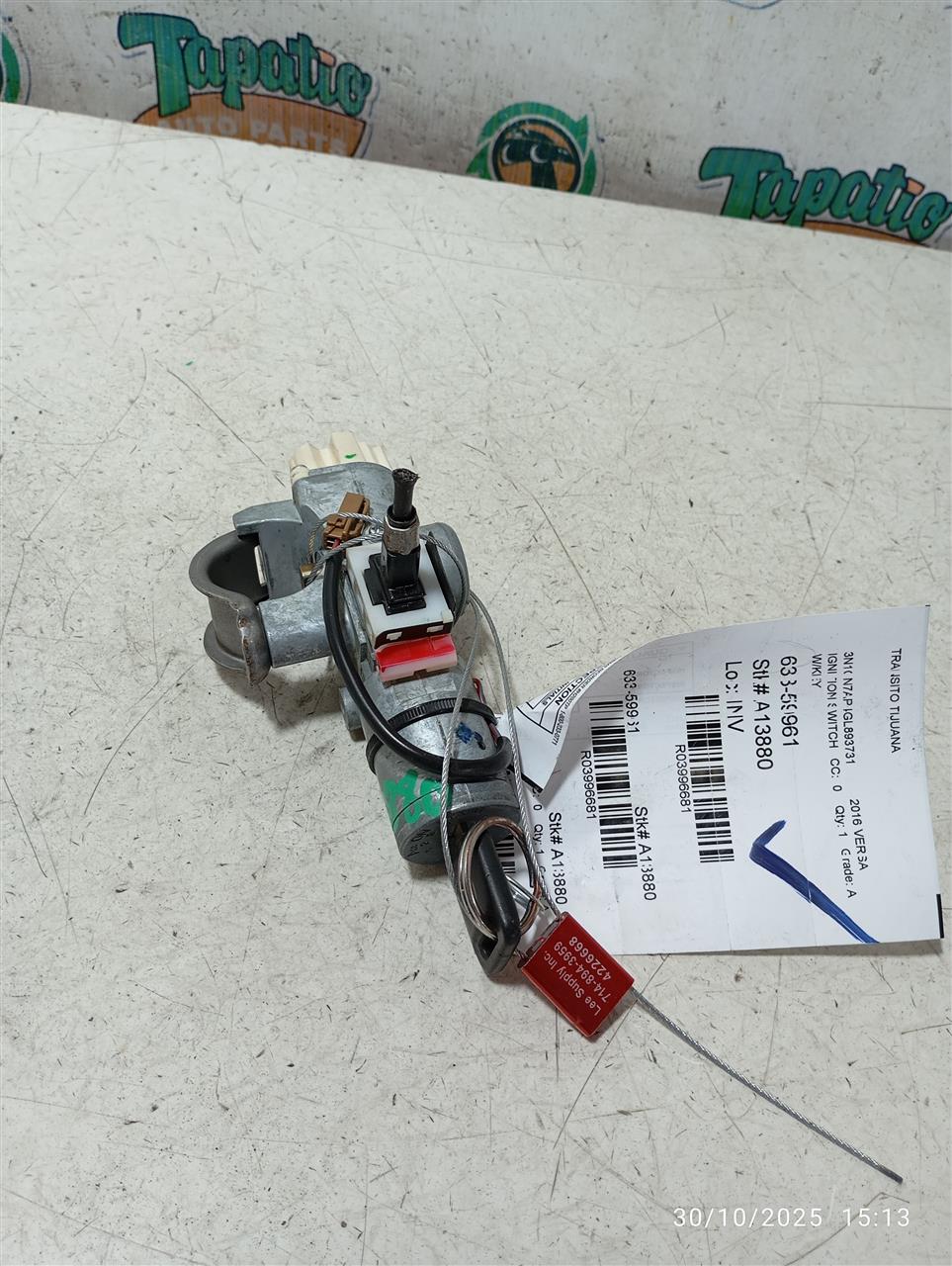 2016 Nissan VERSA Ignition Switch