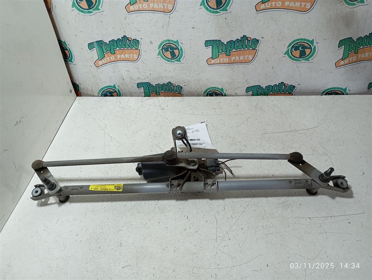 2011 Chrysler NITRO Wiper Motor, Wdsh