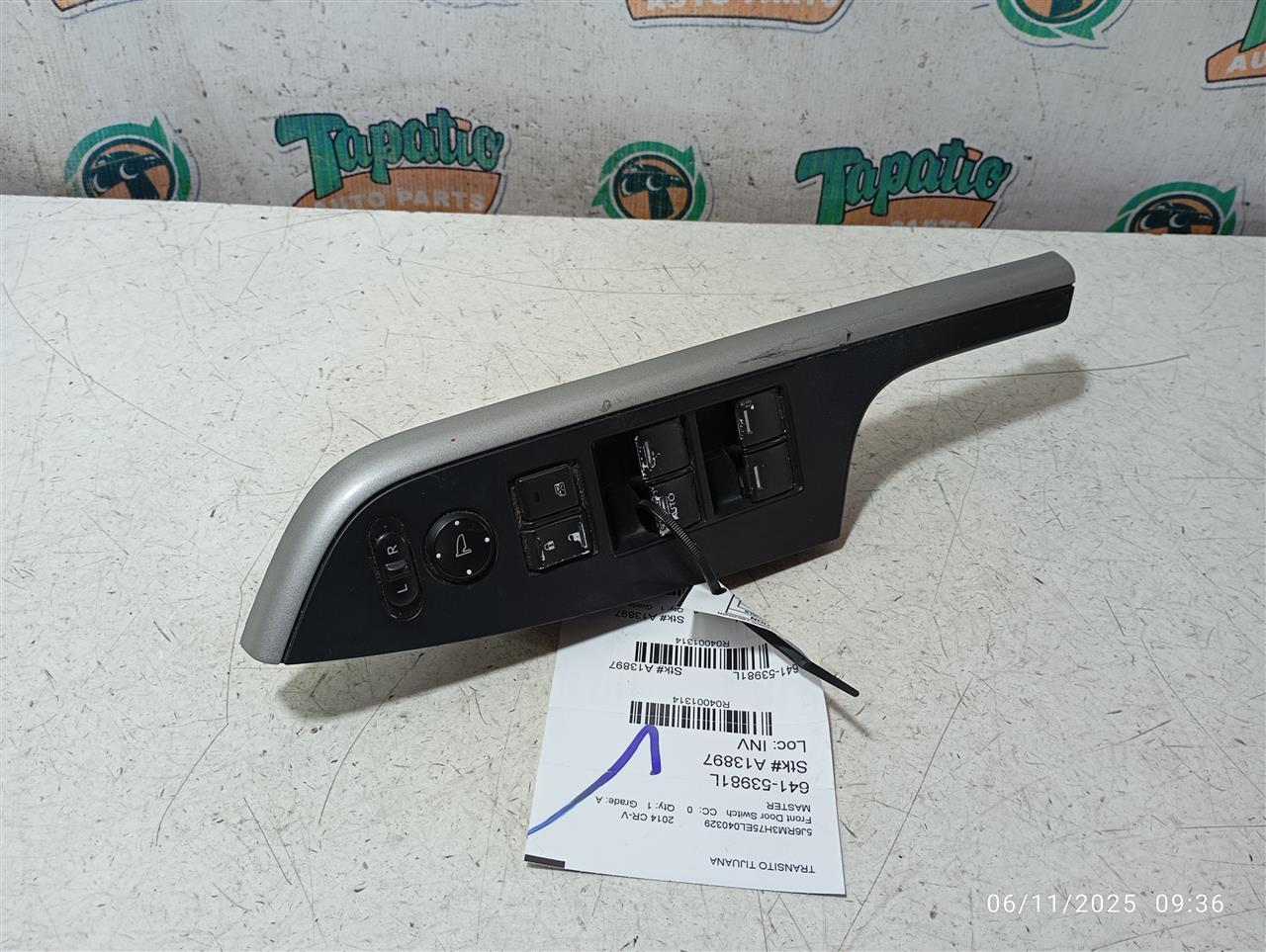 Used 2014 Honda CR-V manual folding mirrors - Stock #A13897