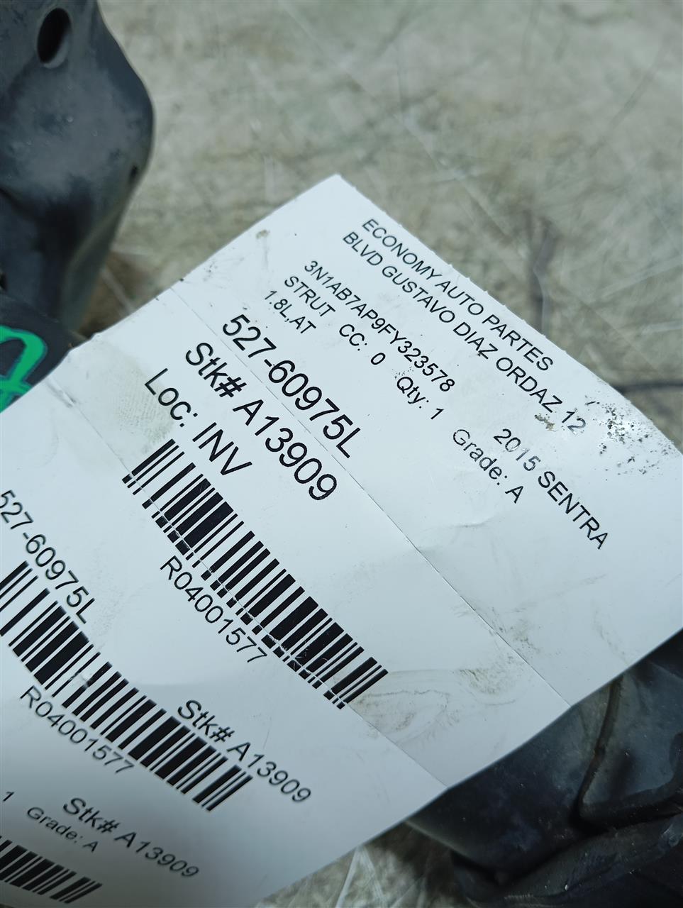 2015 Nissan SENTRA Strut