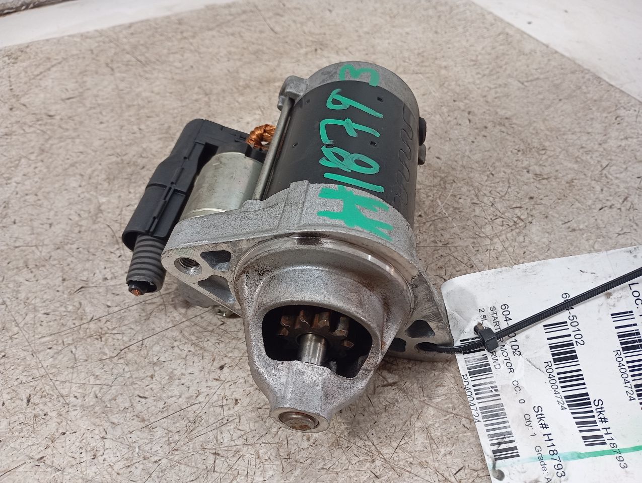 Used 2008 Lexus LEXUS IS250 Starter Motor - Stock #H18793