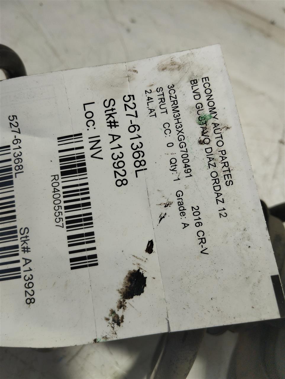 2016 Honda CR-V Strut