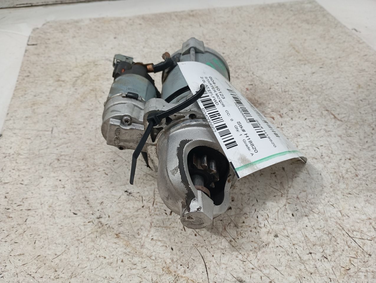 Used 2019 Hyundai SANTA FE Starter Motor - Stock #H18820