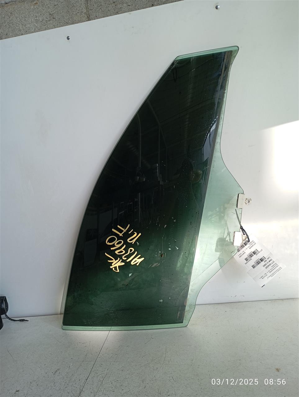 2013 Nissan ALTIMA Door Glass, Front
