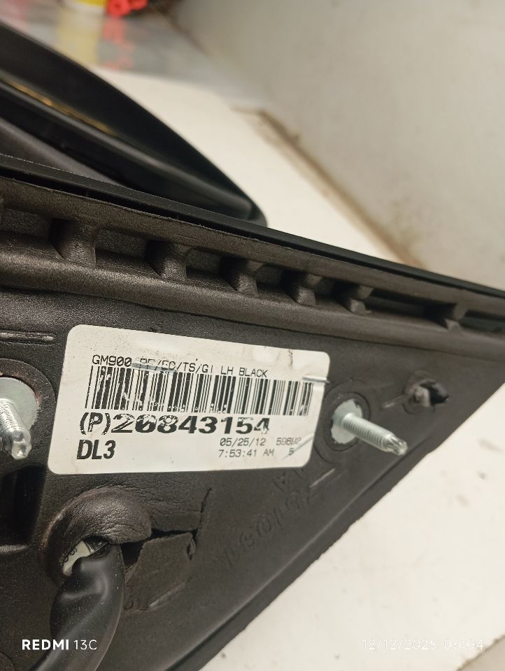 Used 2013 General Motors SUBURBAN 1500 Side View Mirror - Stock #H18918
