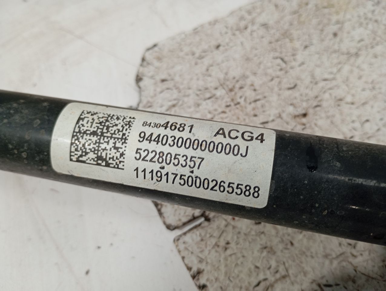 2020 General Motors MALIBU Axle Shaft