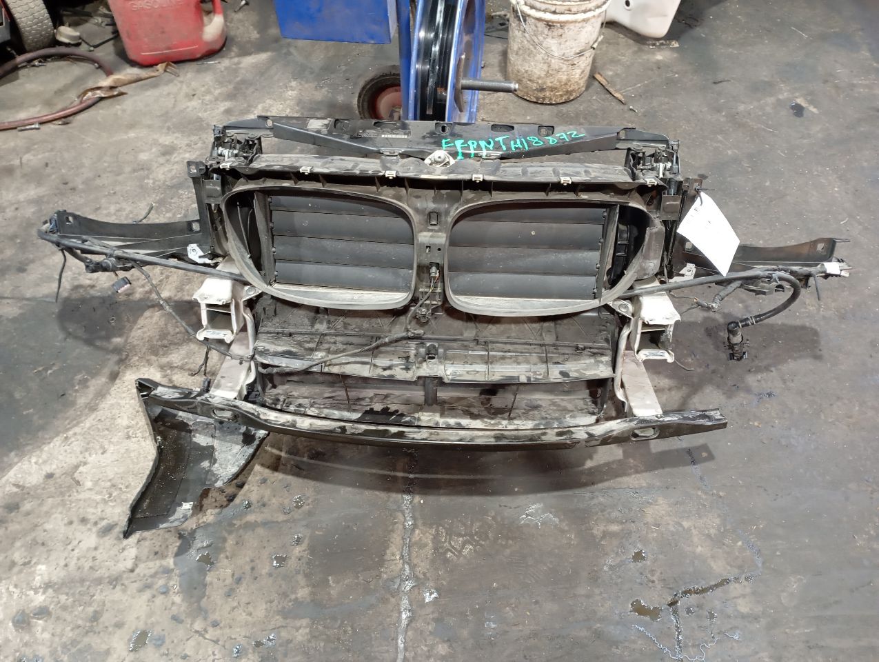 2013 BMW BMW 740i Radiator Core Supp