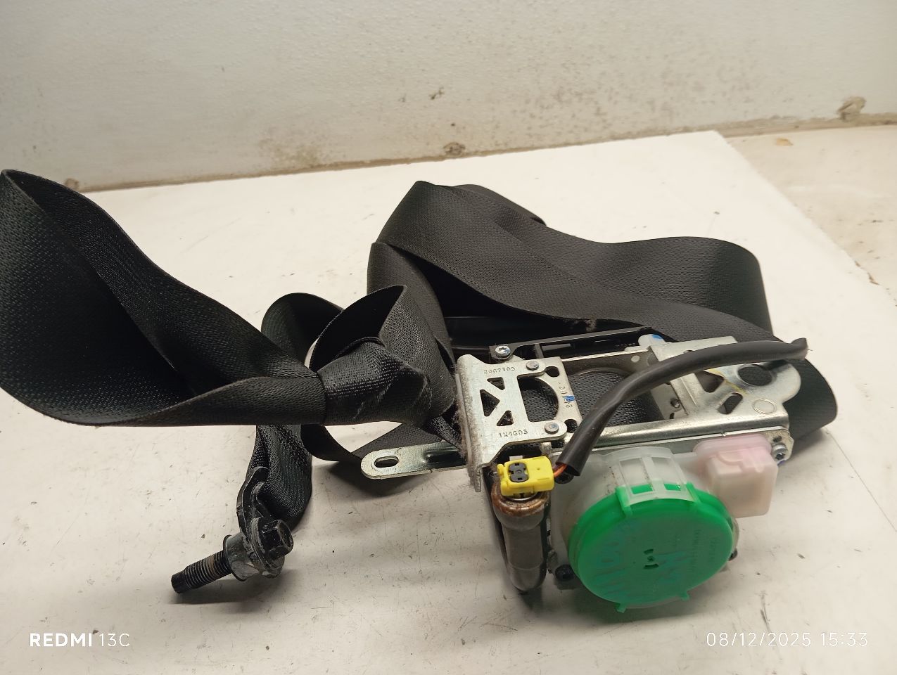 2015 Nissan VERSA Seat Belt, Front