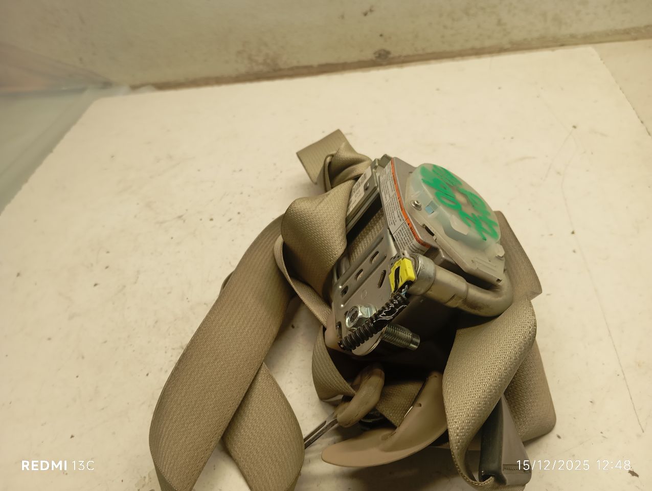 Used 2017 Honda ACCORD Seat Belt, Front - Stock #H19022