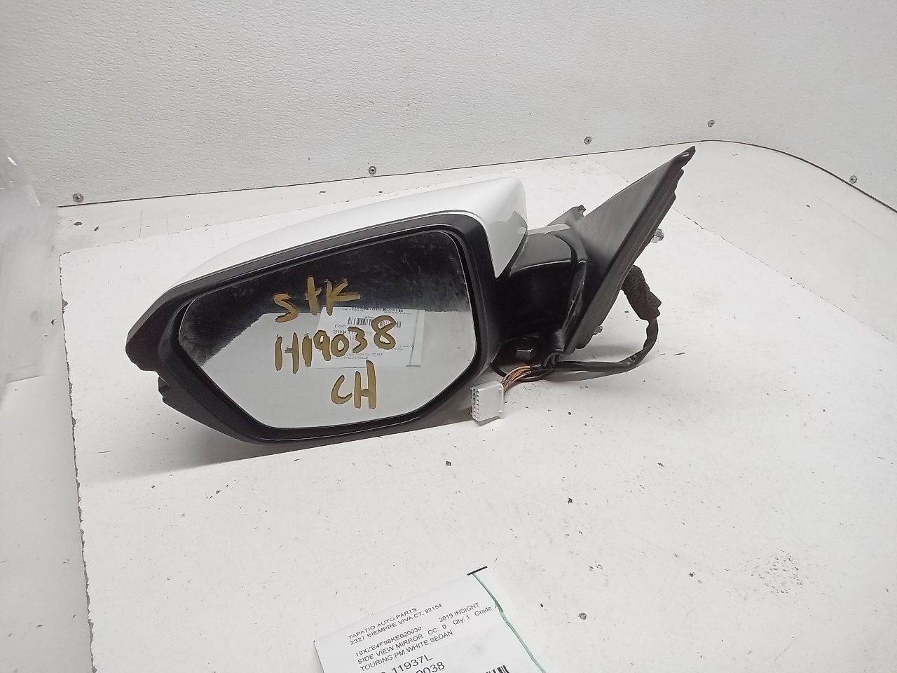 2019 Honda INSIGHT Side View Mirror