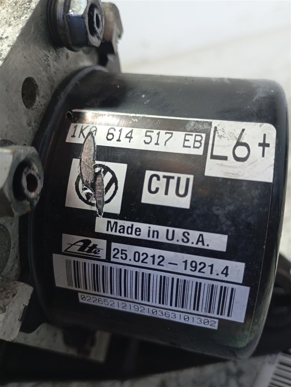 Used 2013 Volkswagen JETTA ID 1K0614517EB - Stock #A14016