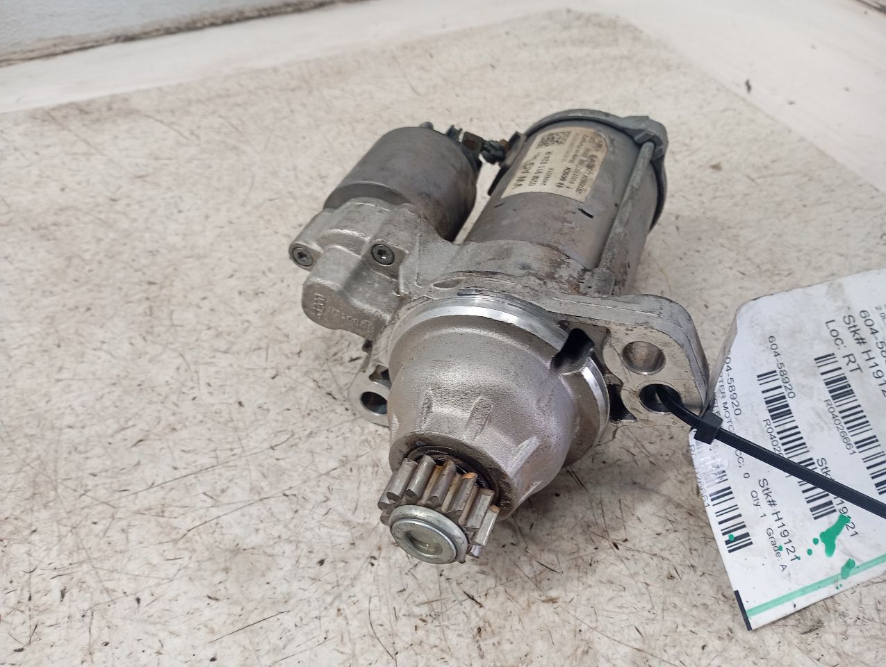 Used 2019 Volkswagen PASSAT Starter Motor - Stock #H19121