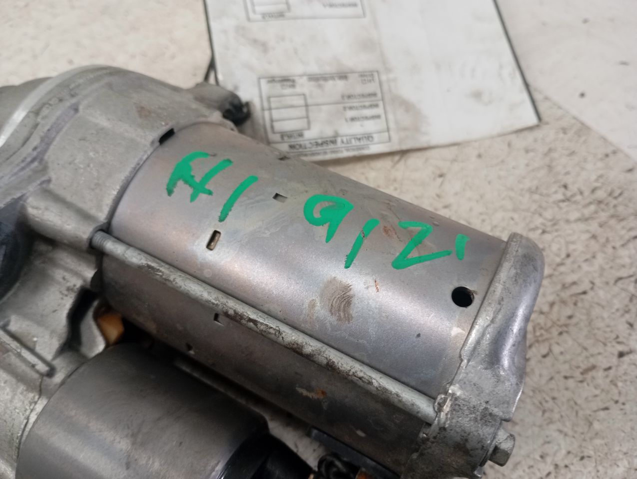 Used 2019 Volkswagen PASSAT Starter Motor - Stock #H19121