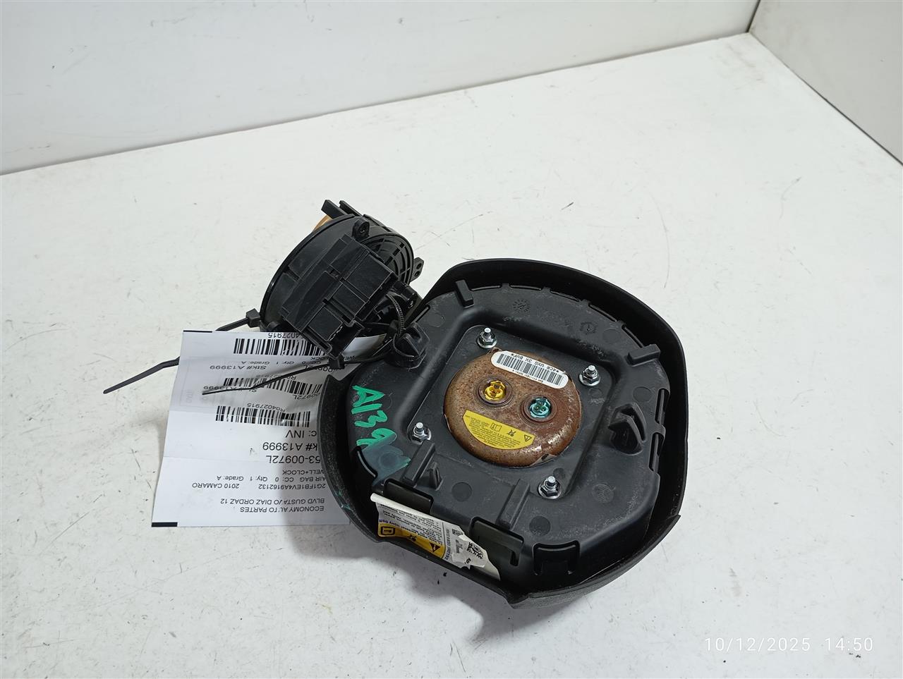 2010 General Motors CAMARO Air Bag