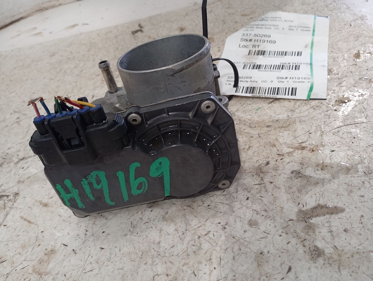 Used 2013 Lexus LEXUS CT200H Throttle Body Assy - Stock #H19169