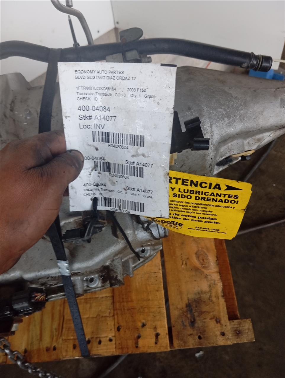 2003 Ford FORD F150 PICKUP Transmiss,Transaxle