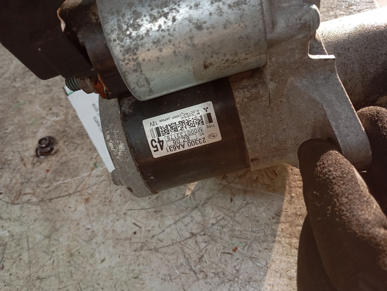 Used 2019 Subaru WRX Starter Motor - Stock #H19286