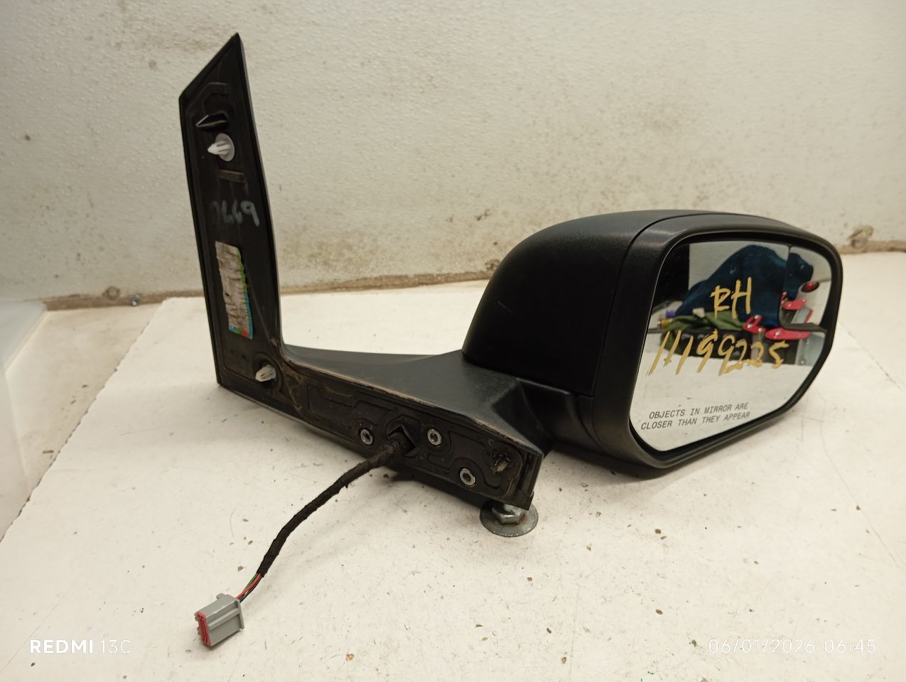 2018 Ford TRANSIT CONNECT Side View Mirror