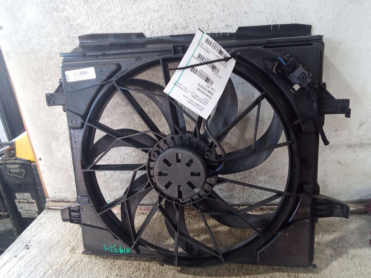 2015 GRAND CHEROKEE Jeep Rad Cond Fan Motor